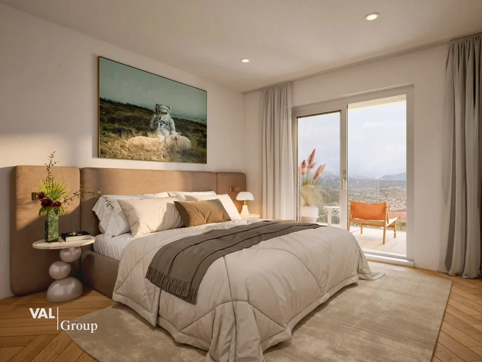 Appartement moderne avec balcon généreux