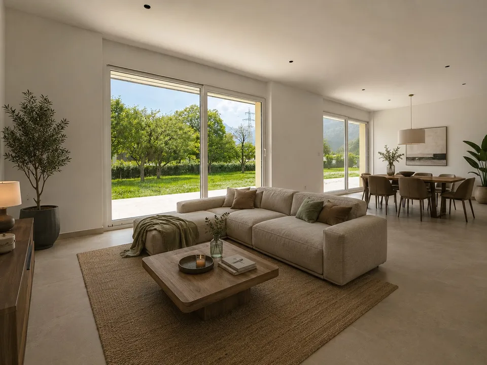 Première location – Magnifique 4.5 pièces neuf avec terrasse et jardin