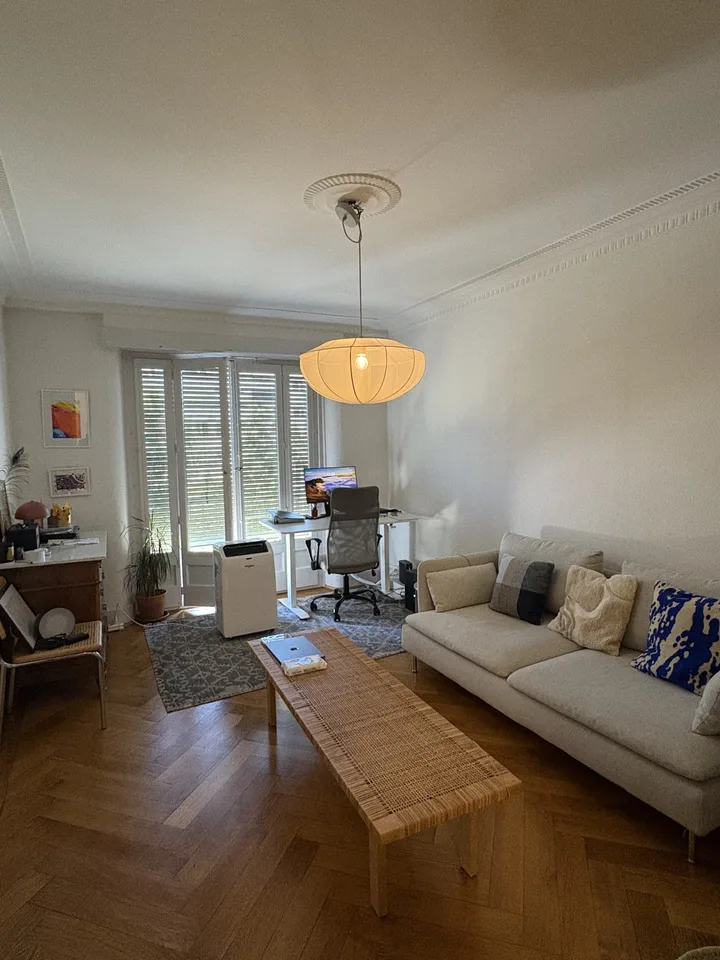 Appartement 3 pièces et demie à Jonction, disponible à partir de septembre