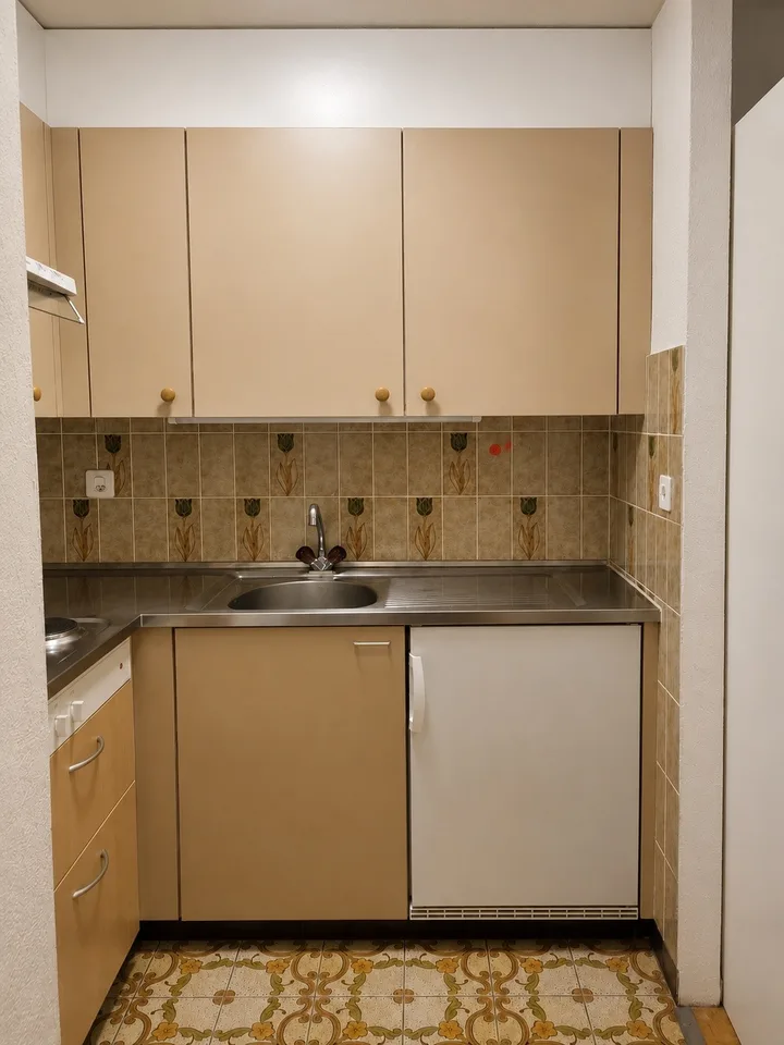 Möbliertes 1½-Zimmer-Studio mit Balkon und Bergblick in Leukerbad