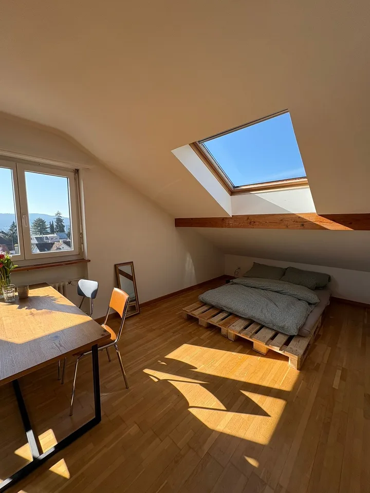 Befristet ab Januar 2027: Helle, möblierte Wohnung befristet in Höngg