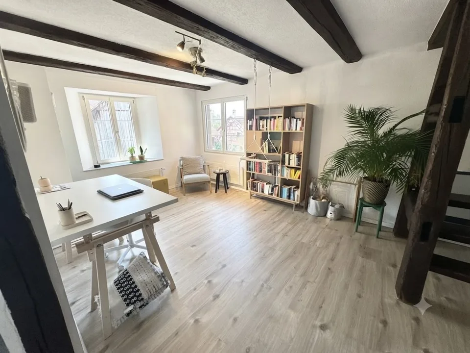 Dörflingen – Gepflegte 4.5-Zimmer-Wohnung im Grünen, mit Garten und Wintergarten