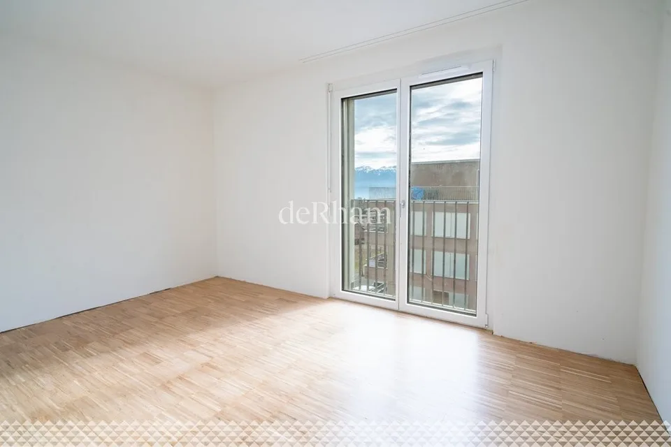 2.5 pièces no 301 situé au 2ème étage - orientation Sud Ouest
