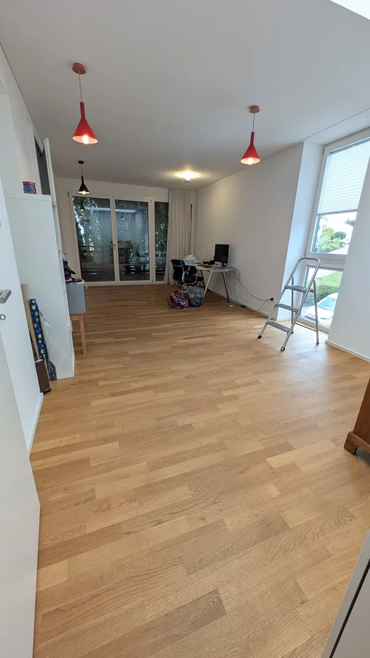 Zimmer und shared Gym, Sauna usw.