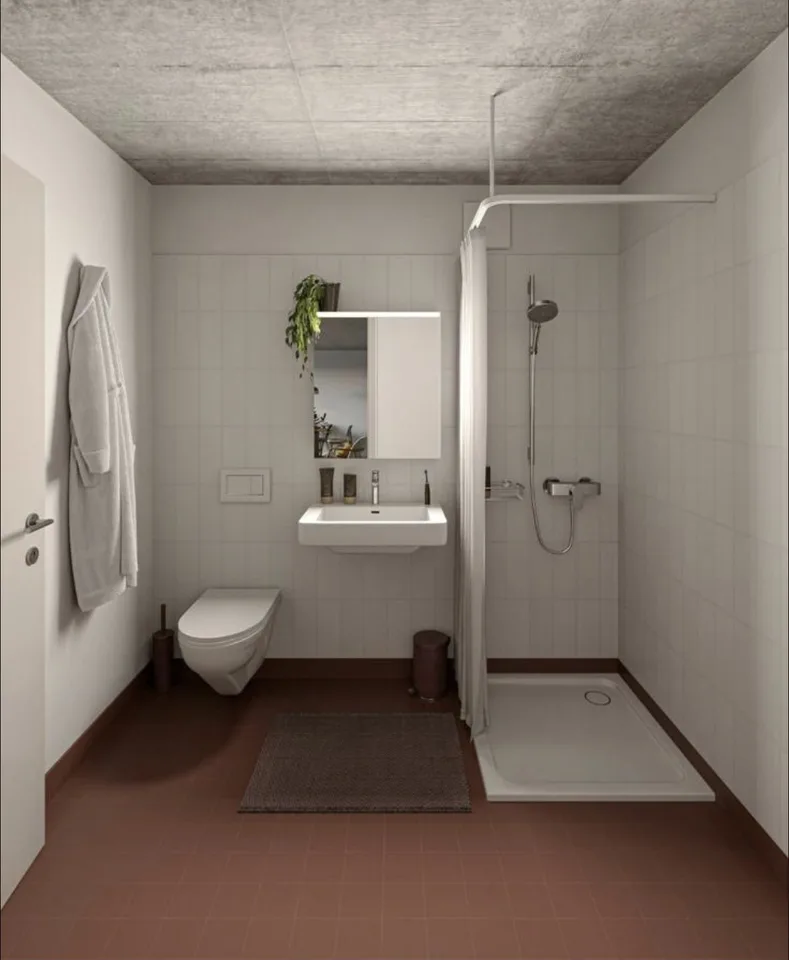 Moderne 2.5-Zimmer-Neubauwohnung im Brahmshof (Siedlung Pilgerbrunnen), Zürich Kreis 3