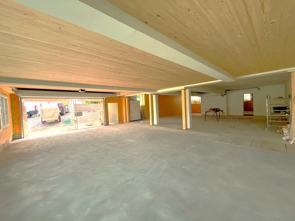 50 bis 400m2 mit dem Transporter befahrbar
