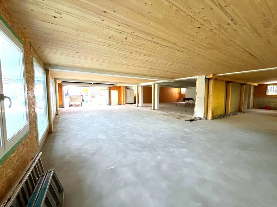 50 bis 400m2 mit dem Transporter befahrbar
