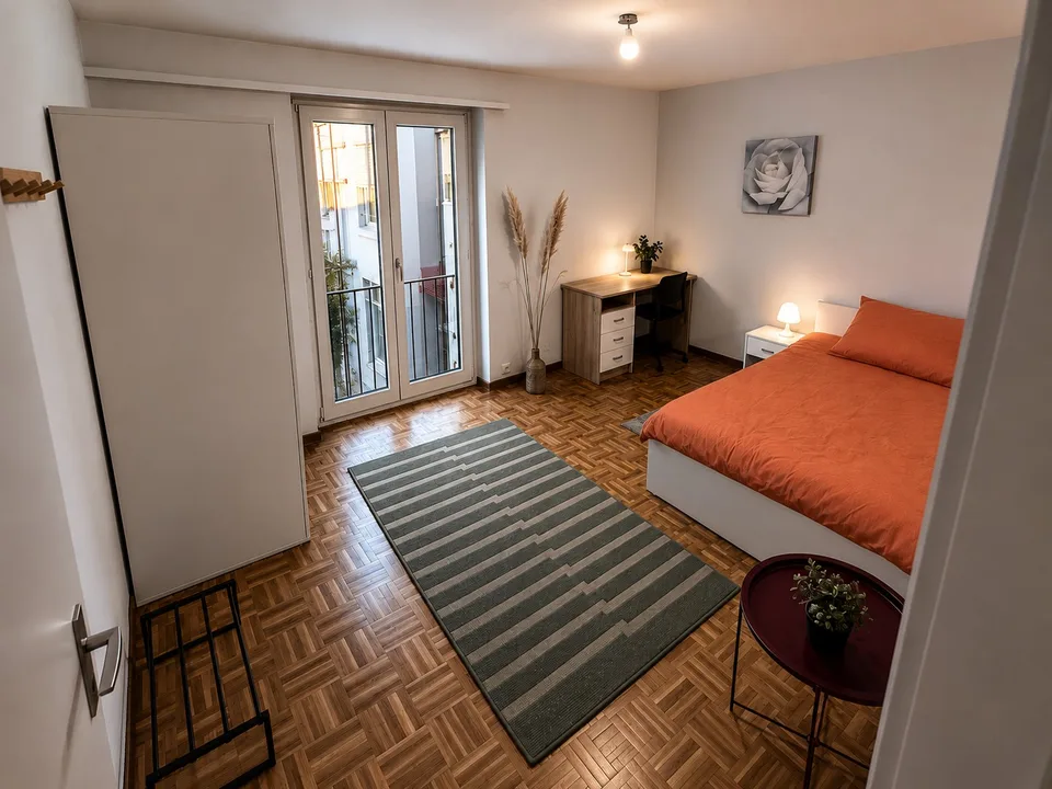 Helles 14m² WG-Zimmer in 4-Zimmerwohnung – Zürich