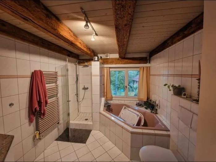 4.5-Zimmer-Fachwerkhaus mit Garten