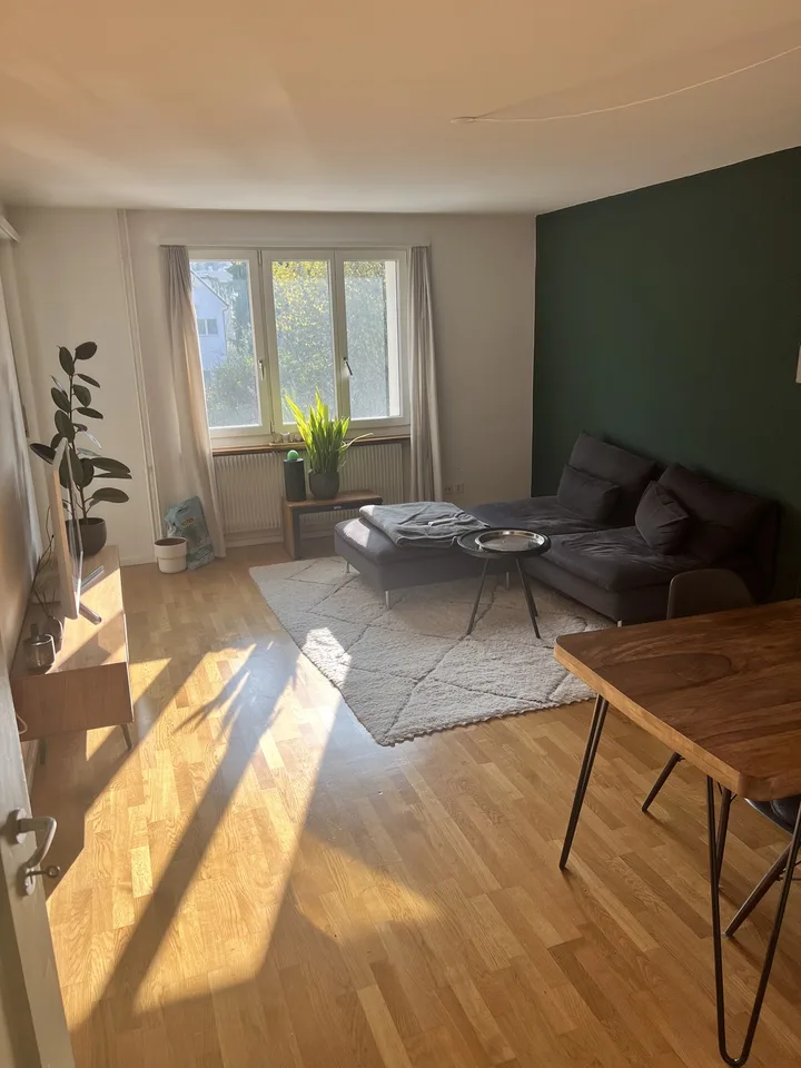 Schönes Zimmer (15m²) in gemütlicher 2er-WG in Zürich Oerlikon – ab 15.8. frei