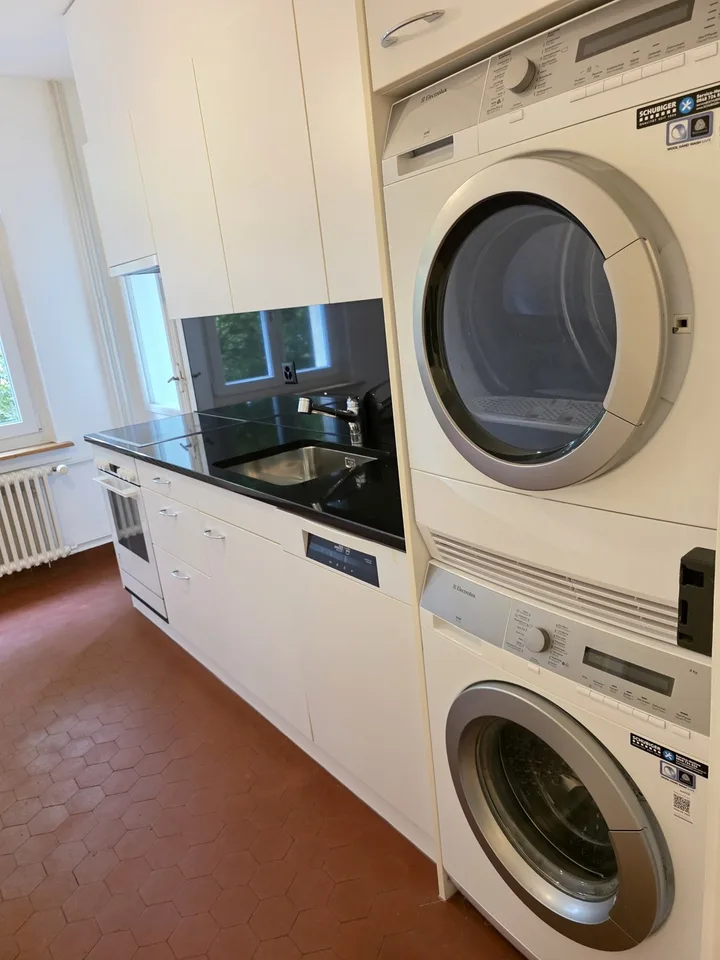Exklusive Altbauwohnung mit Fischgrätparkett und Weitblick in Zürich-Wipkingen