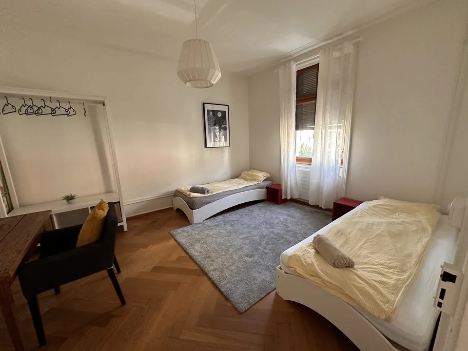3 rooms furnished flat in Basel center