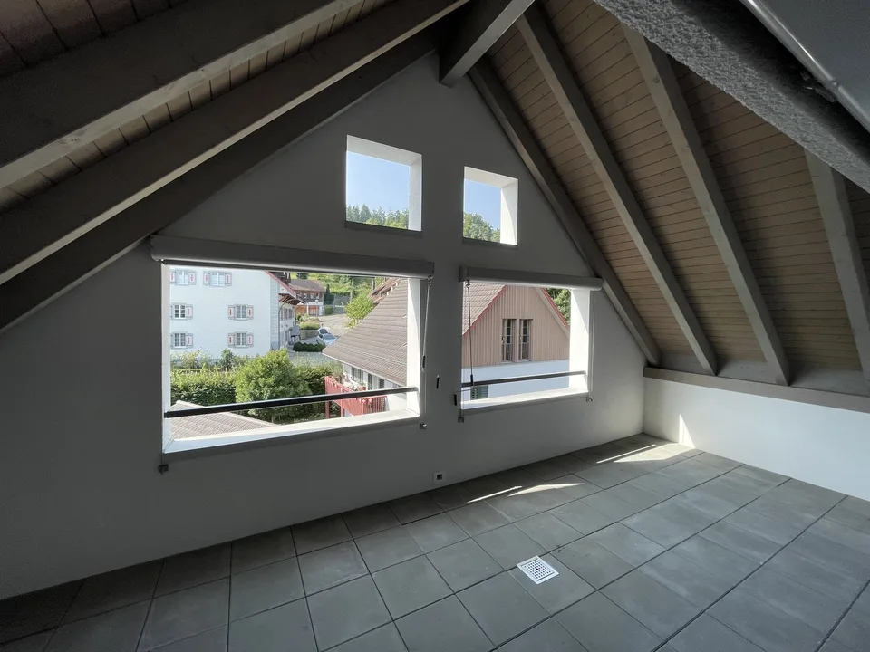 Moderne 4.5-Zimmer-Dachwohnung an sonniger und ruhiger Lage!