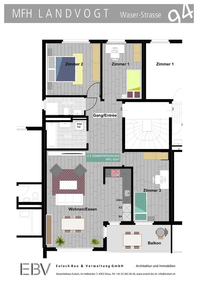 4.5 Zimmerwohnung