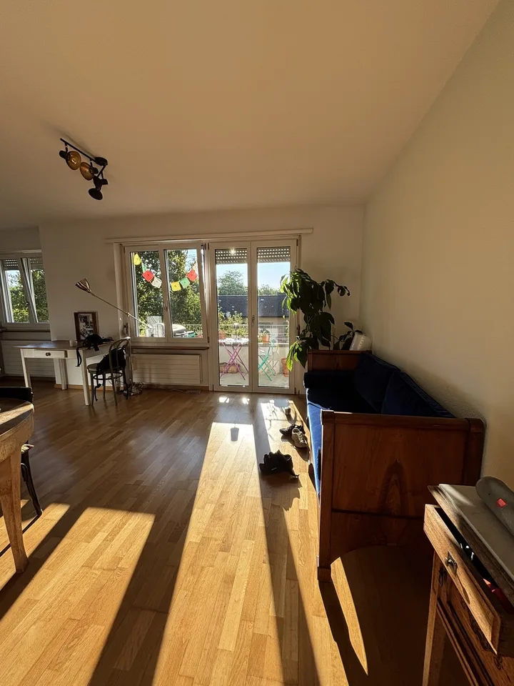 Helle & gemütliche 4-Zi-Altbauwohnung im Breitsch (möbliert)