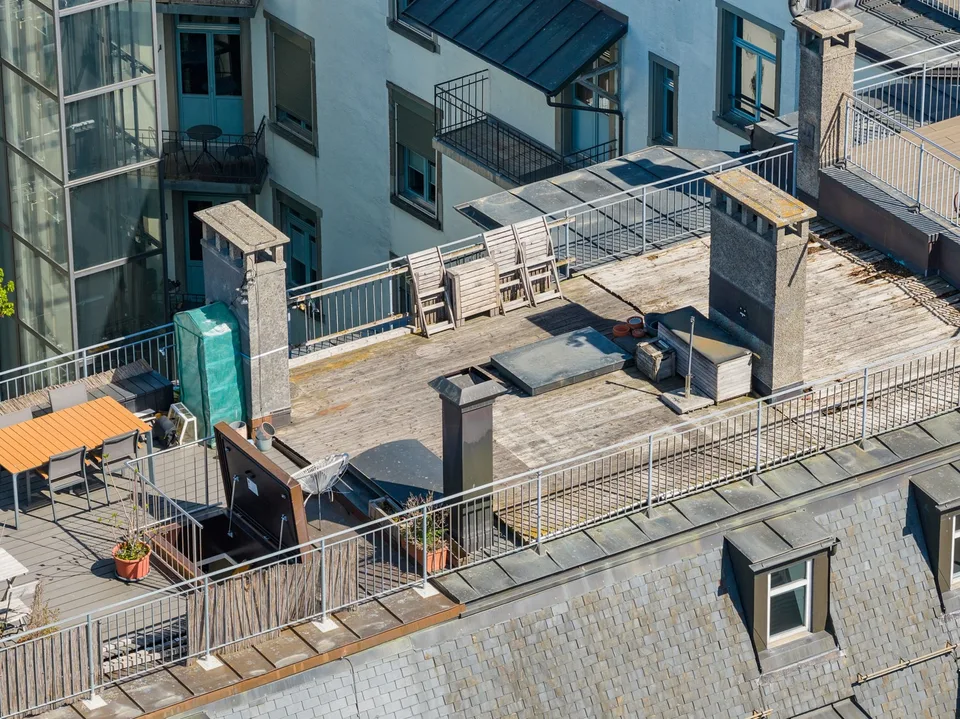 Charmante Dachwohnung mit Terrasse in Arbons Altstadt