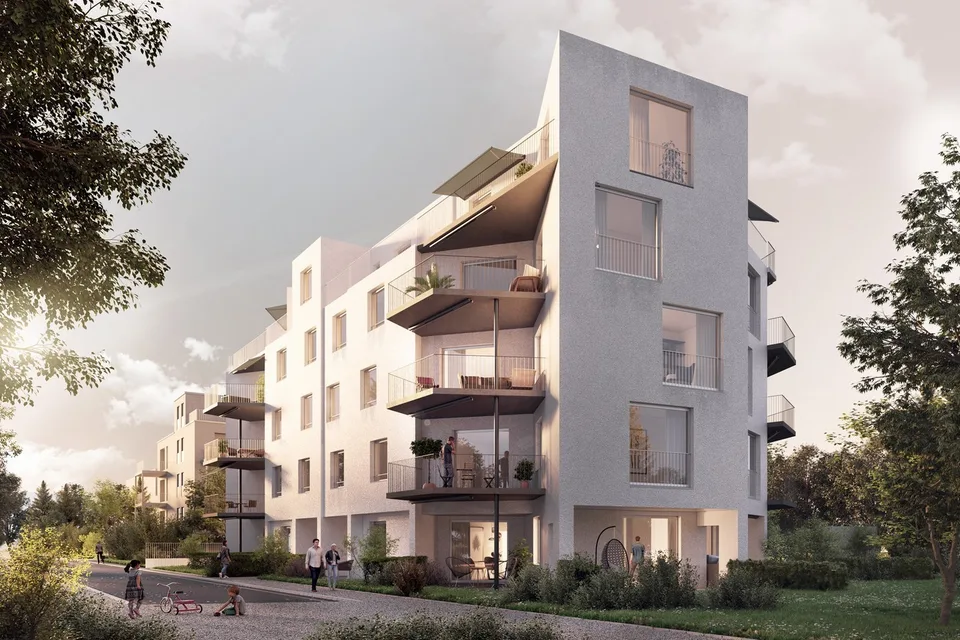 Appartement de 3,5 pièces moderne avec balcon à Zürich-Seebach