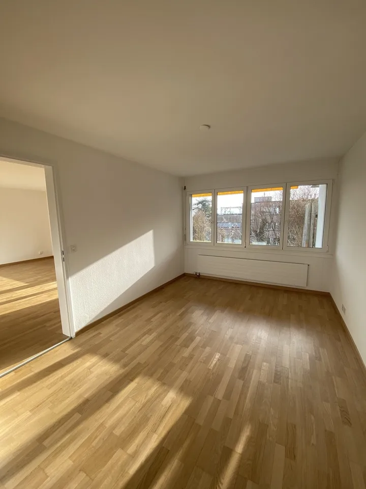 Zentrale Wohnung im Grünen