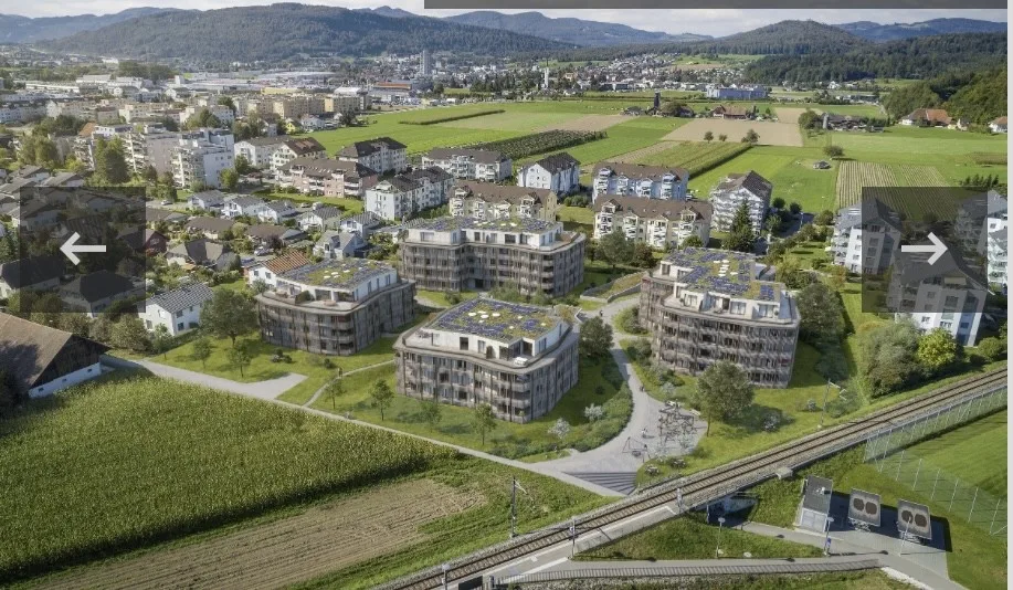 Moderne Attikawohnung im Neubau 2.5- Zimmer