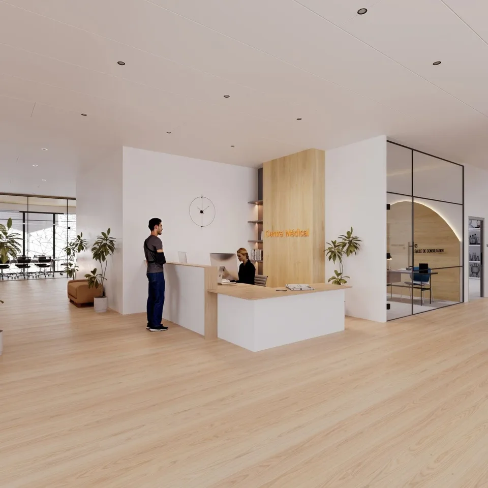Votre futur centre médical au centre de Lausanne.