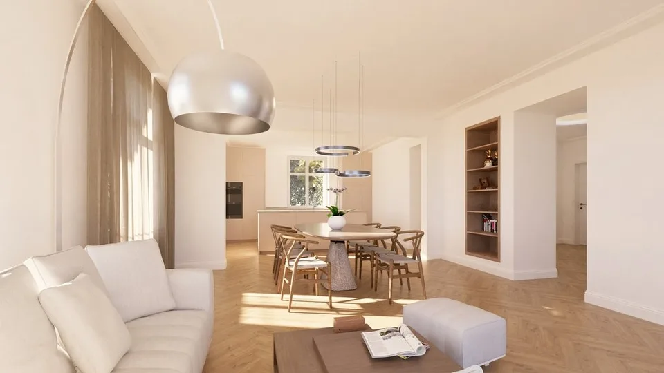 Appartamento giardino esclusivo con studio & oasi privata in un ambiente verde
