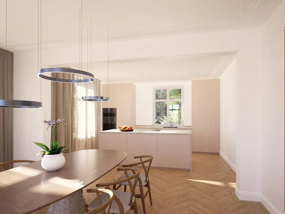 Appartamento giardino esclusivo con studio & oasi privata in un ambiente verde