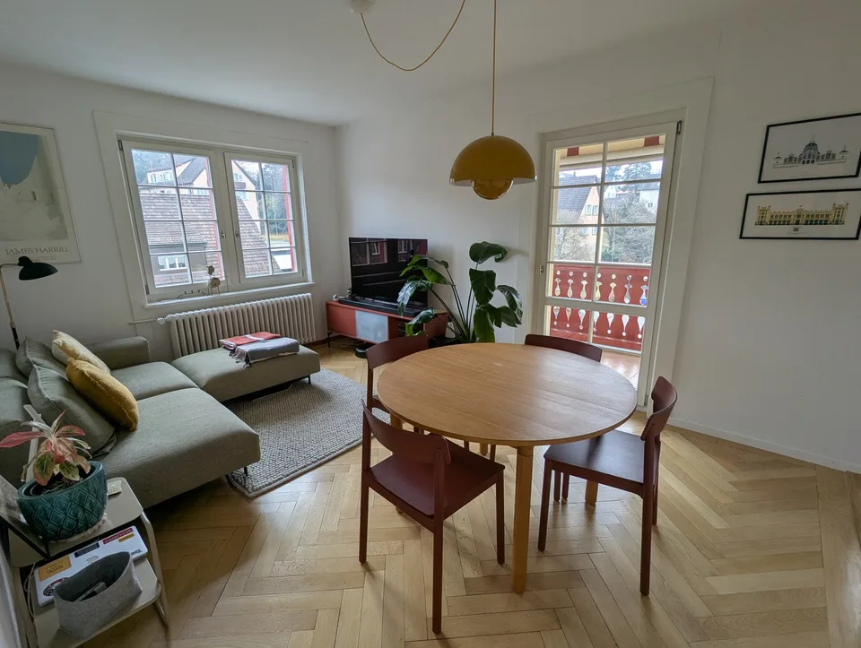 Helle 3.5-Zimmer-Wohnung in Zürich Enge / 3.5 room bright apartment in Zurich Enge