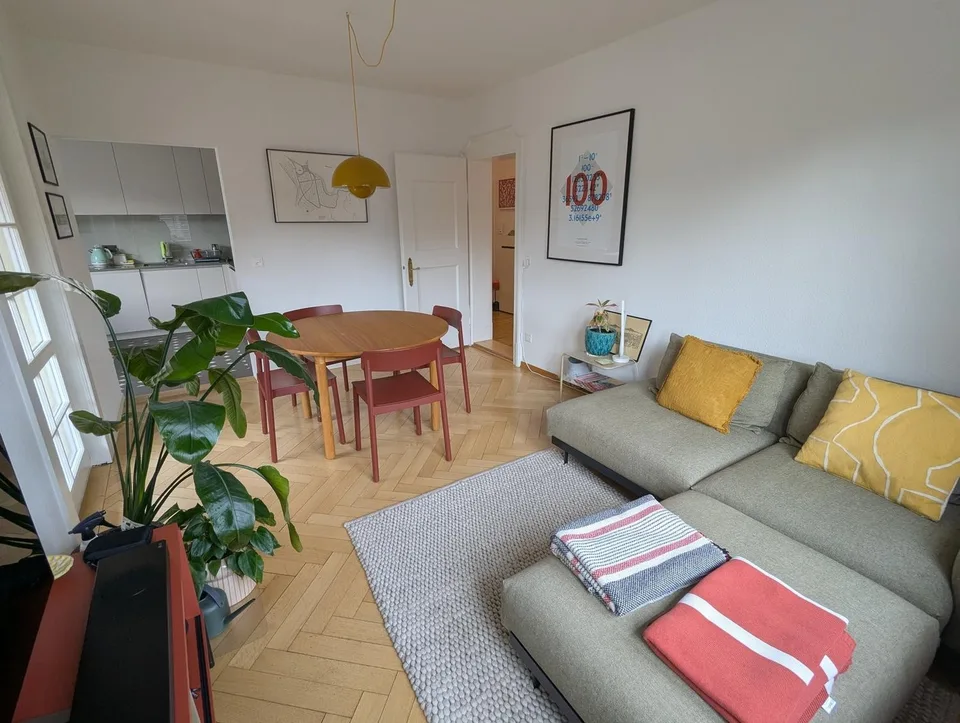 Helle 3.5-Zimmer-Wohnung in Zürich Enge / 3.5 room bright apartment in Zurich Enge