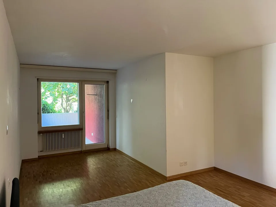 Large Room with Private Bathroom & Balcony in Modern Opfikon Apartment