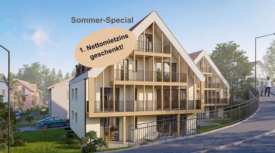 Moderne 2.5-Zimmer Maisonettewohnung