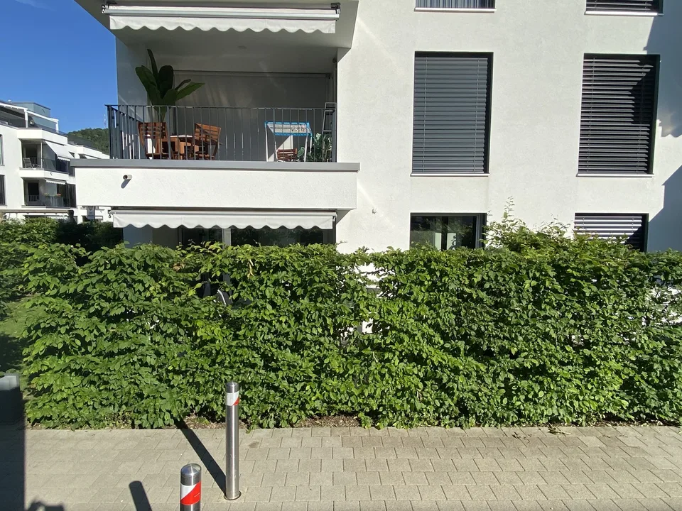 Moderne, helle Gartenwohnung im Rhypark zu vermieten