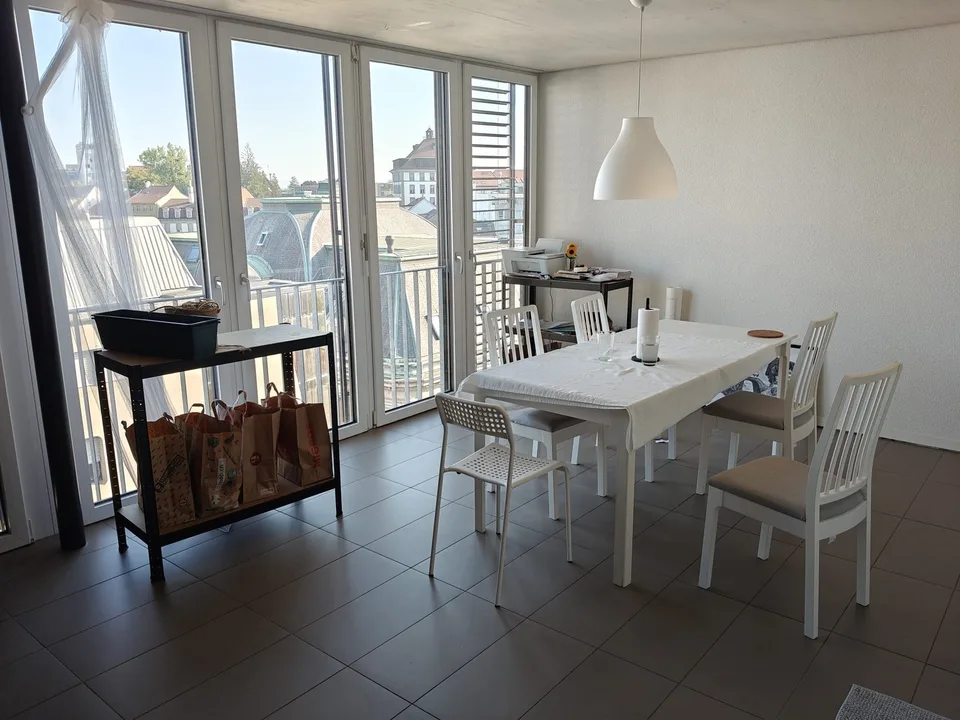 Charmant appartement au 7ème étage en plein coeur de Fribourg