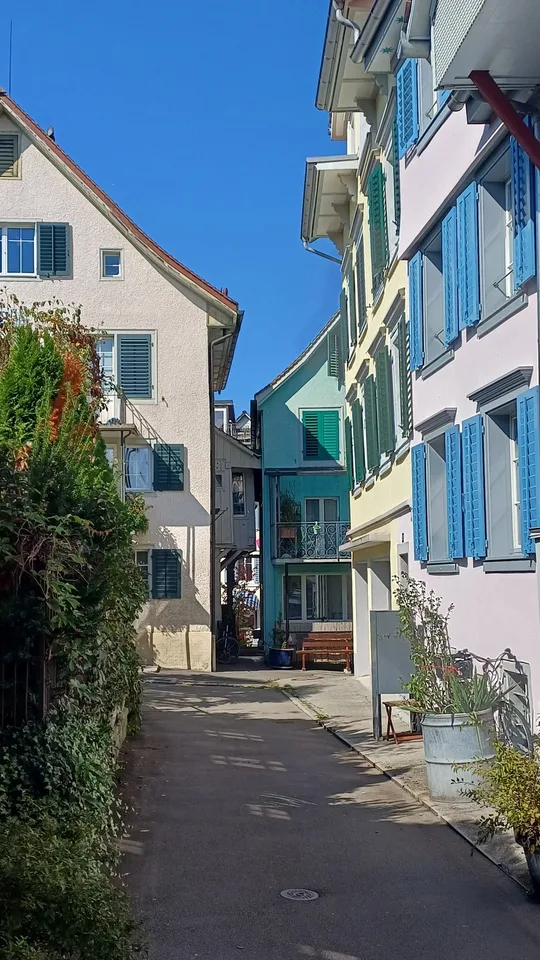 Gemütliche 3-Zimmer-Wohnung mit Garten im Zentrum von Richterswil zu vermieten