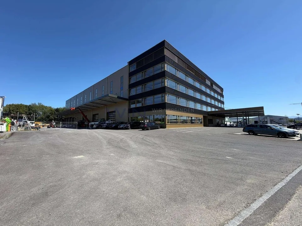 Flexible Industriehalle mit moderner Mezzanine