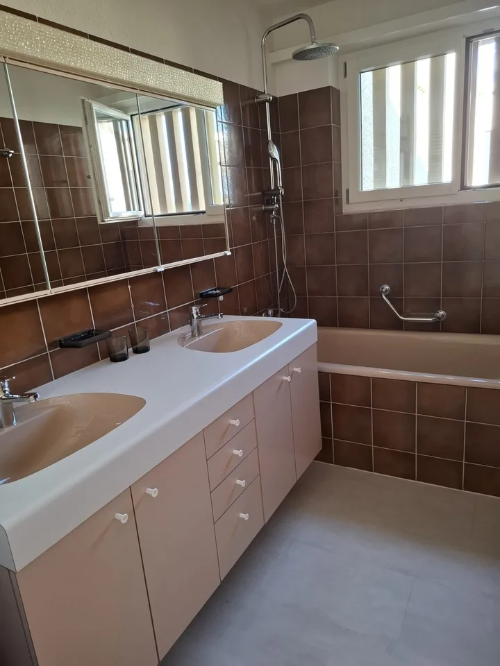Traumhafte, frisch renovierte 3.5-Zimmer-Terrassen-Wohnung mit Weitsicht in Augwil (Lufingen)