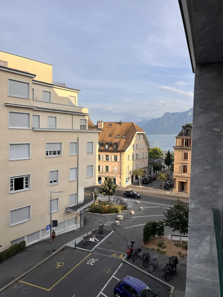 For Rent – Bright 3 Room Apartment in the Heart of Vevey, Steps from Lake Geneva