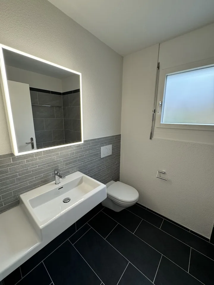 Moderne teilsanierte 4 ½ Zimmer Wohnung mit Sitzplatz