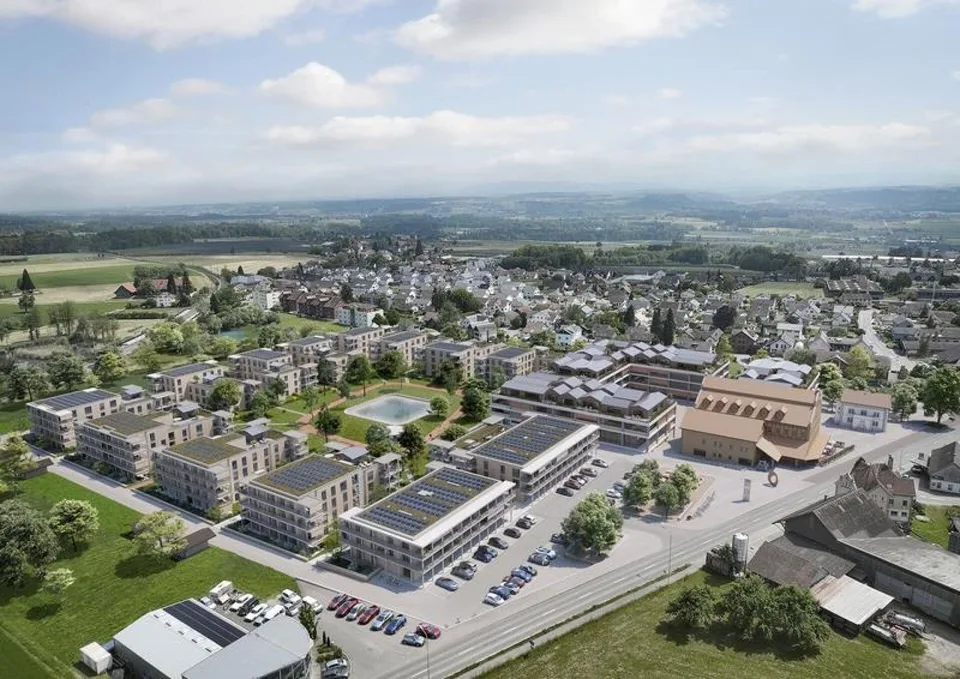 Top Bürofläche neben Coop-Eingang im Ziegelei-Quartier Berg/TG