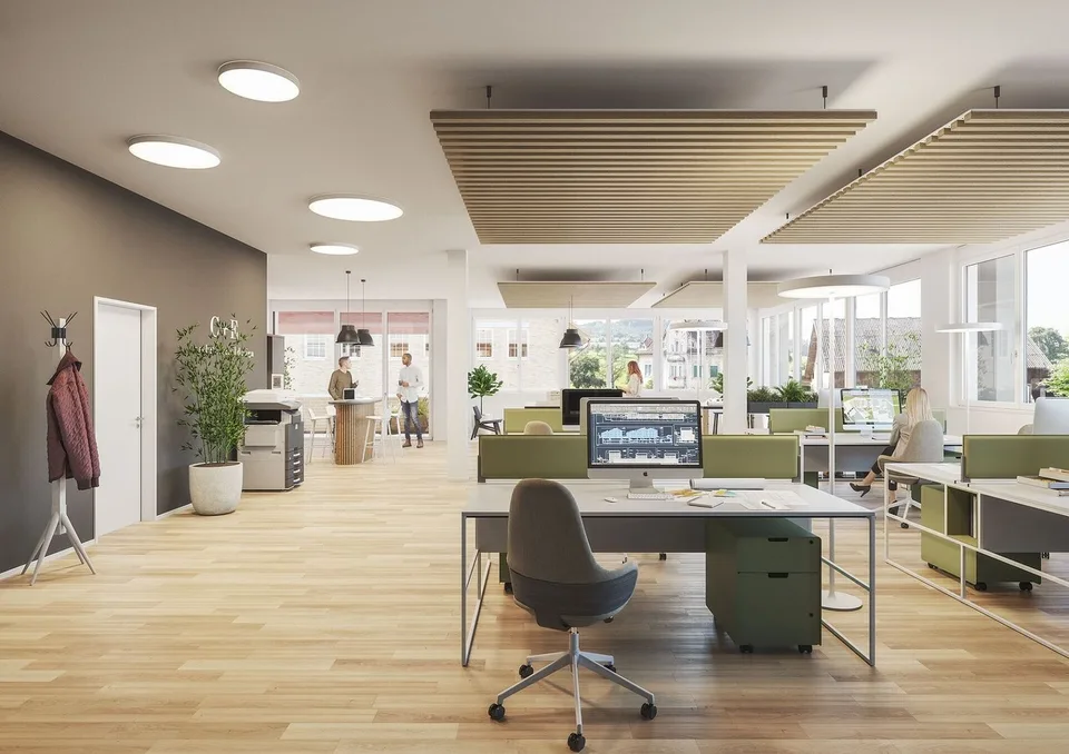 Top Bürofläche neben Coop-Eingang im Ziegelei-Quartier Berg/TG