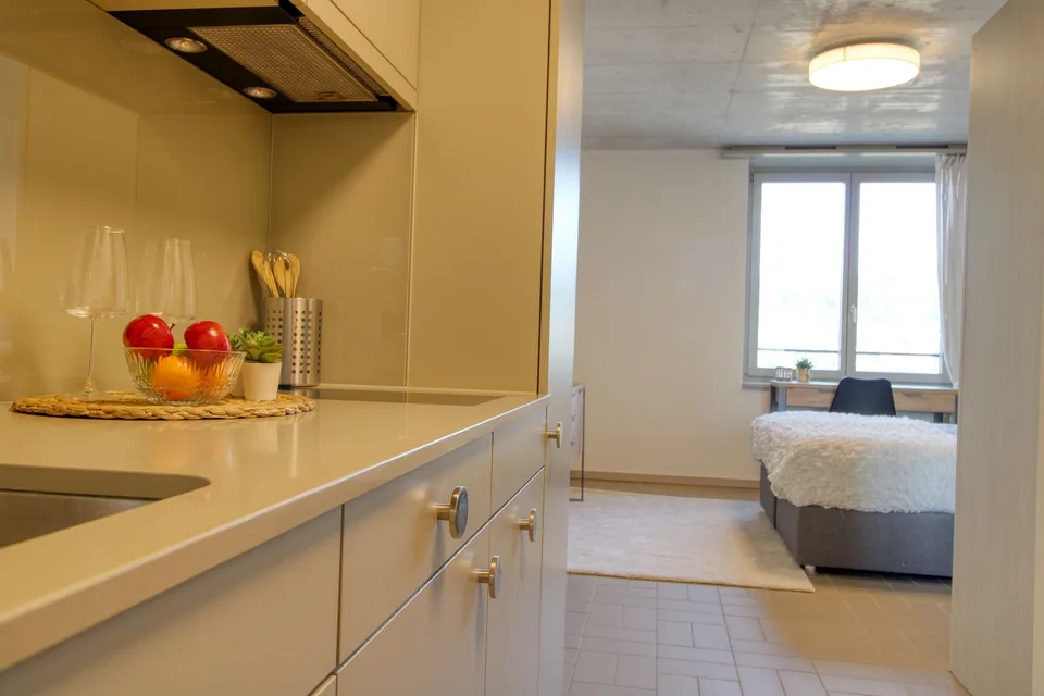 Furnished studio in modernised apartment in a top location