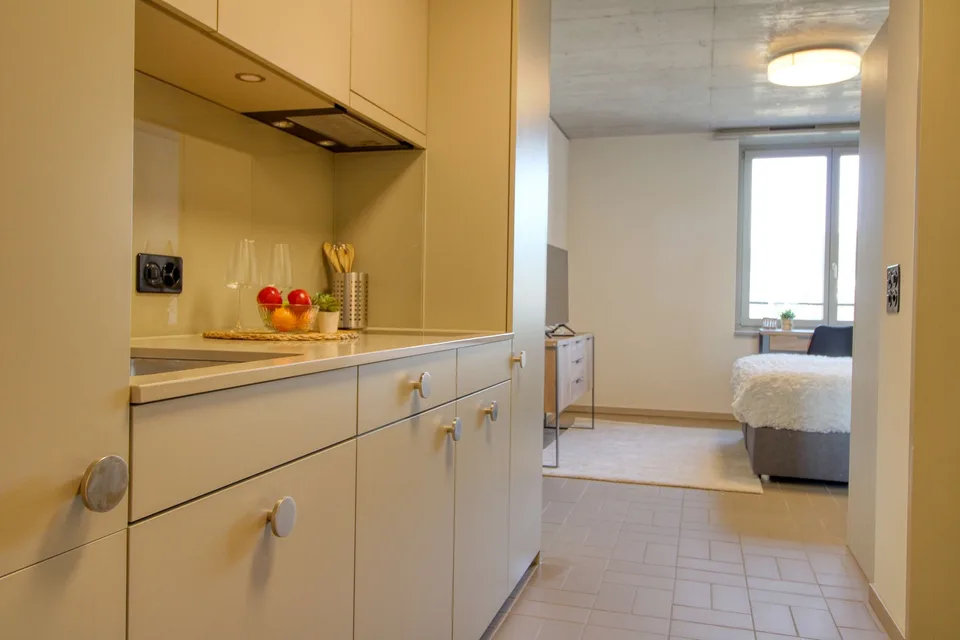 Furnished studio in modernised apartment in a top location