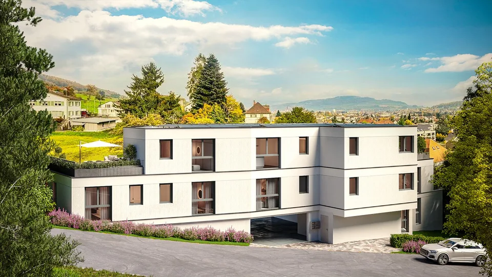 Moderne 3.5-Zimmer-Neubauwohnung im Erdgeschoss in Menziken – foto 2 di 14