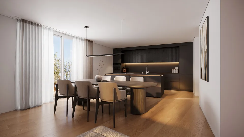 Moderne 4.5-Zimmer-Neubauwohnung im 1. Obergeschoss in Menziken – foto 10 di 14