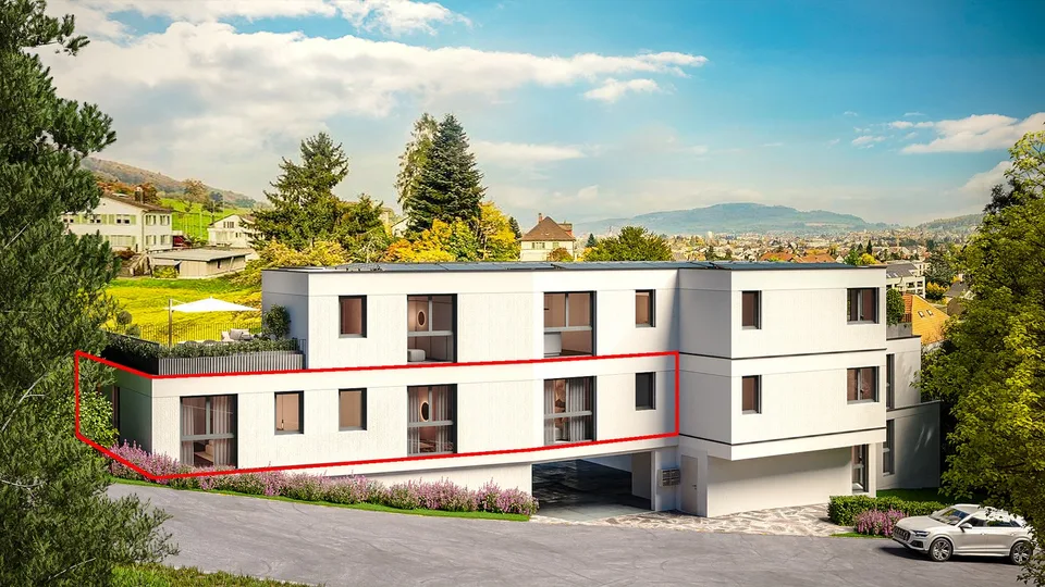 Moderne 5.5-Zimmer-Neubauwohnung im 1. Obergeschoss in Menziken – Foto 2 von 13