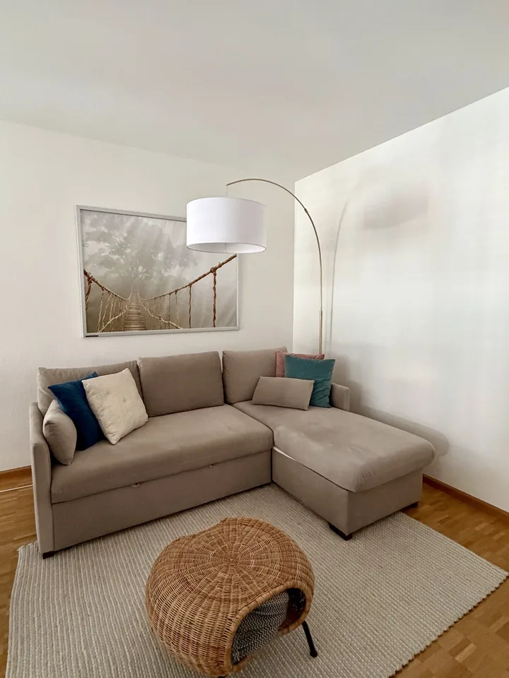 Möblierte 2-Zimmer-Wohnung zur Zwischenmiete in Basel (Gundli)