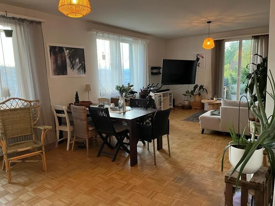 WG-Zimmer mit eigenem Bad zu vermieten nähe Rigiplatz/Uni Spital/ETH | Room to rent with own bathroom near Rigiplatz/Uni Hospital/ETH