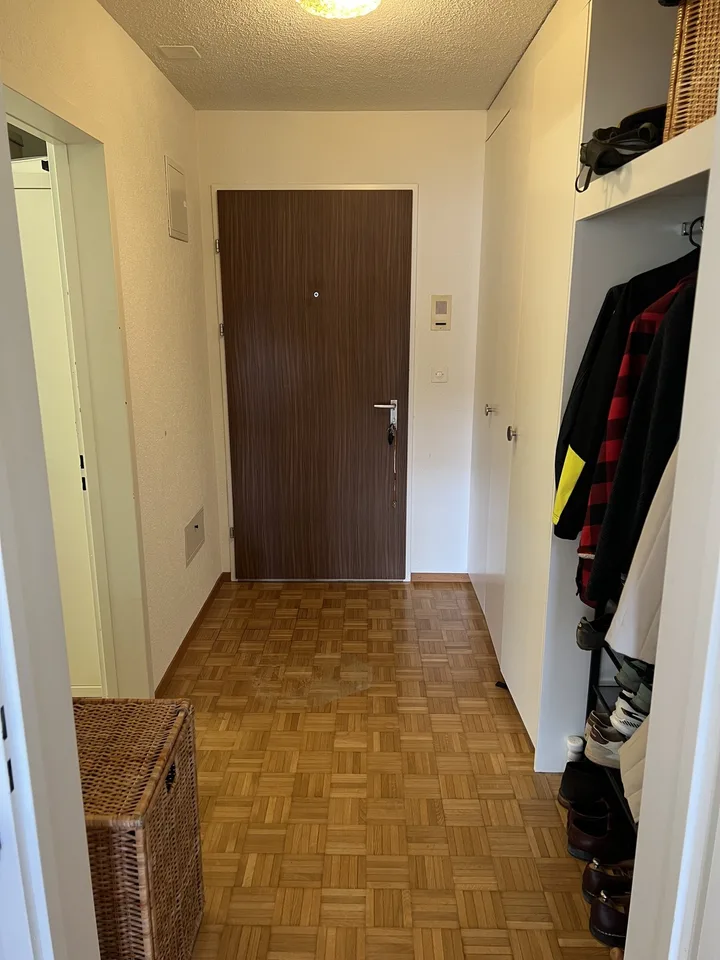 Charmante 1.5 Zimmer Wohnung mit Balkon und Bergsicht