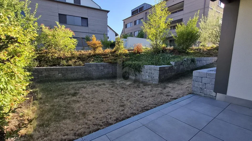 Modern with private seating area
