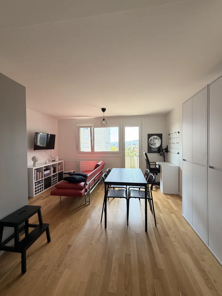 Gemütliche 2-Zimmer-Wohnung mit Balkon und toller Aussicht in Spreitenbach