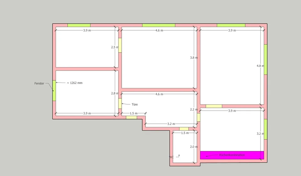 Büro-Wohnatelier mit Küche/WC/Dusche ab 1.12.2026 im BLOCK31